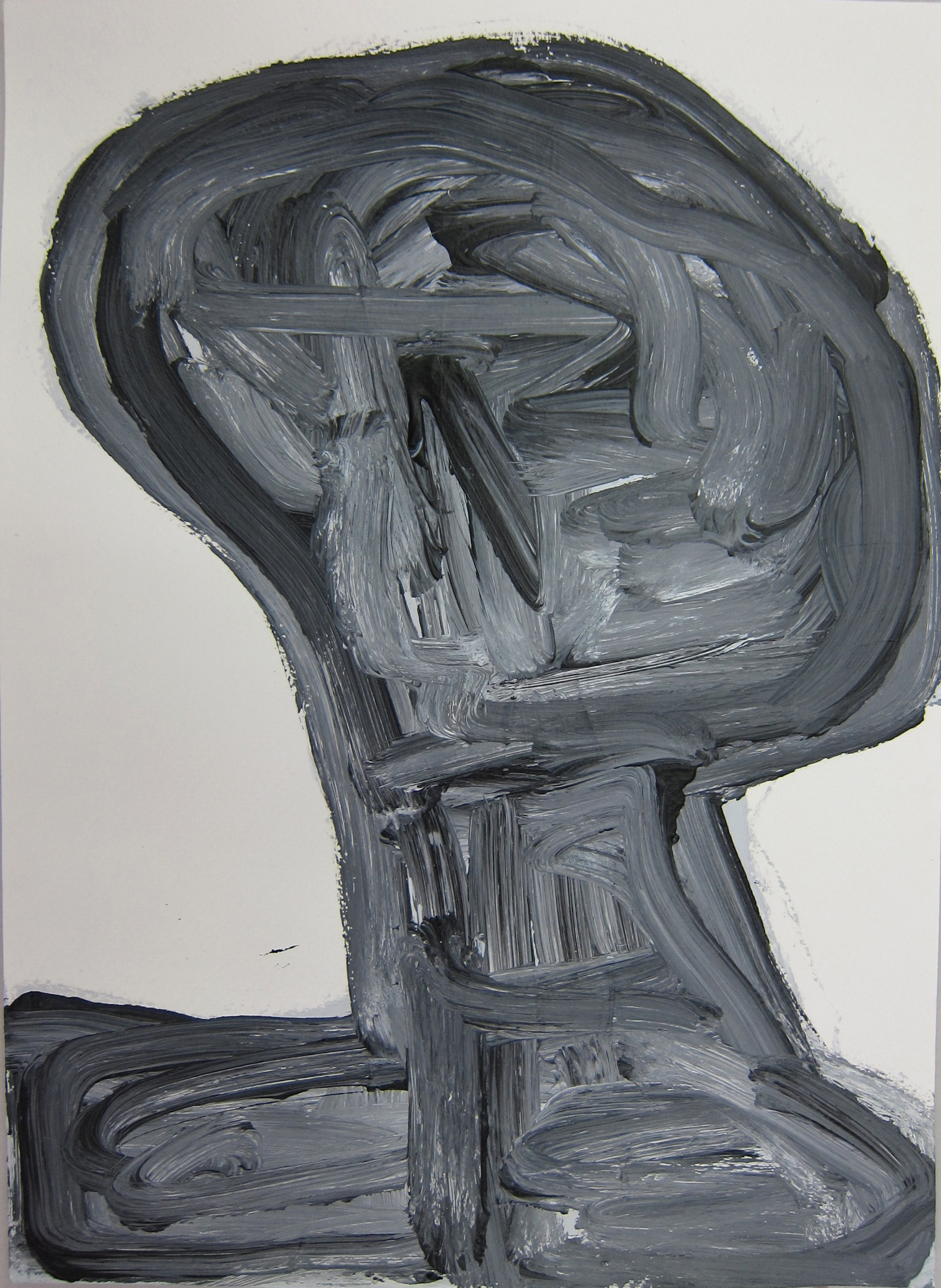 My Failed Drawings, Obliterated 7, 201113 x 9.5 "