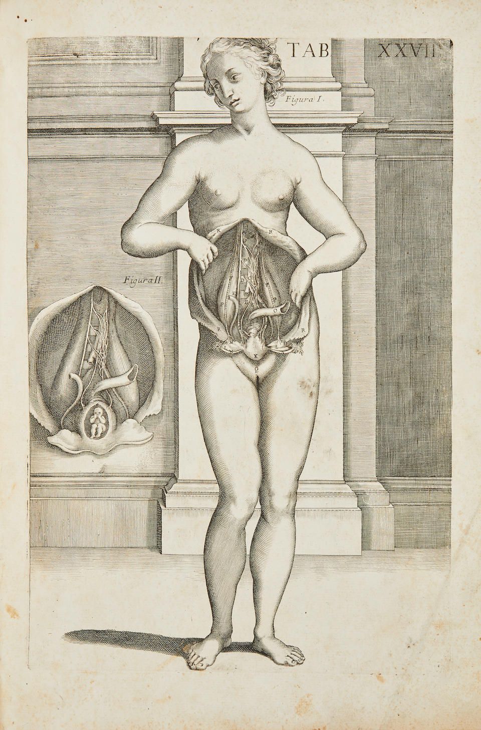 Pietro da Cortona, original drawing, ca. 1618