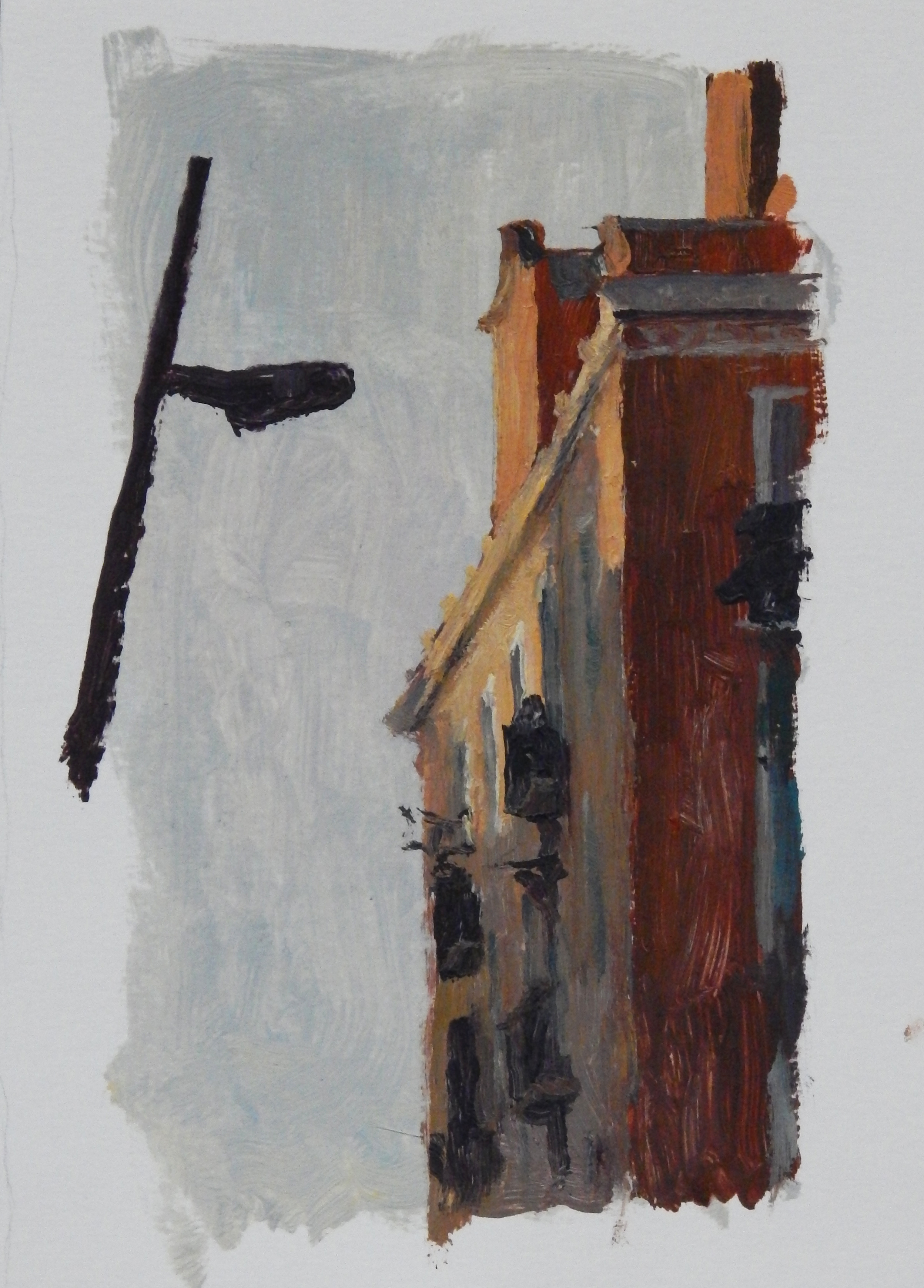 óleo sobre papel - 15x17 cm