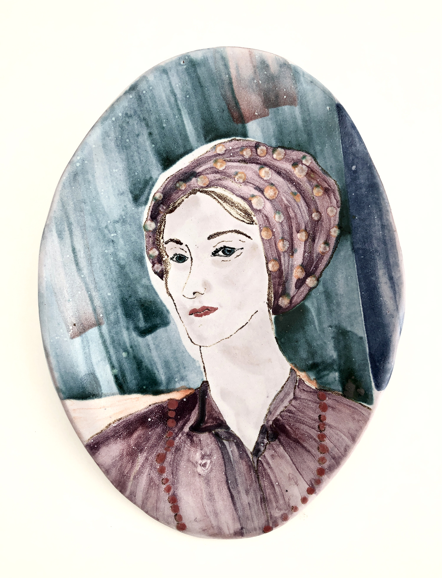 Gertler's girl. 19 x 14cms SOLD