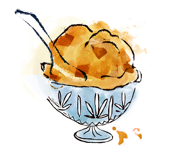 Butterscotch Cookie Dough Ice Cream