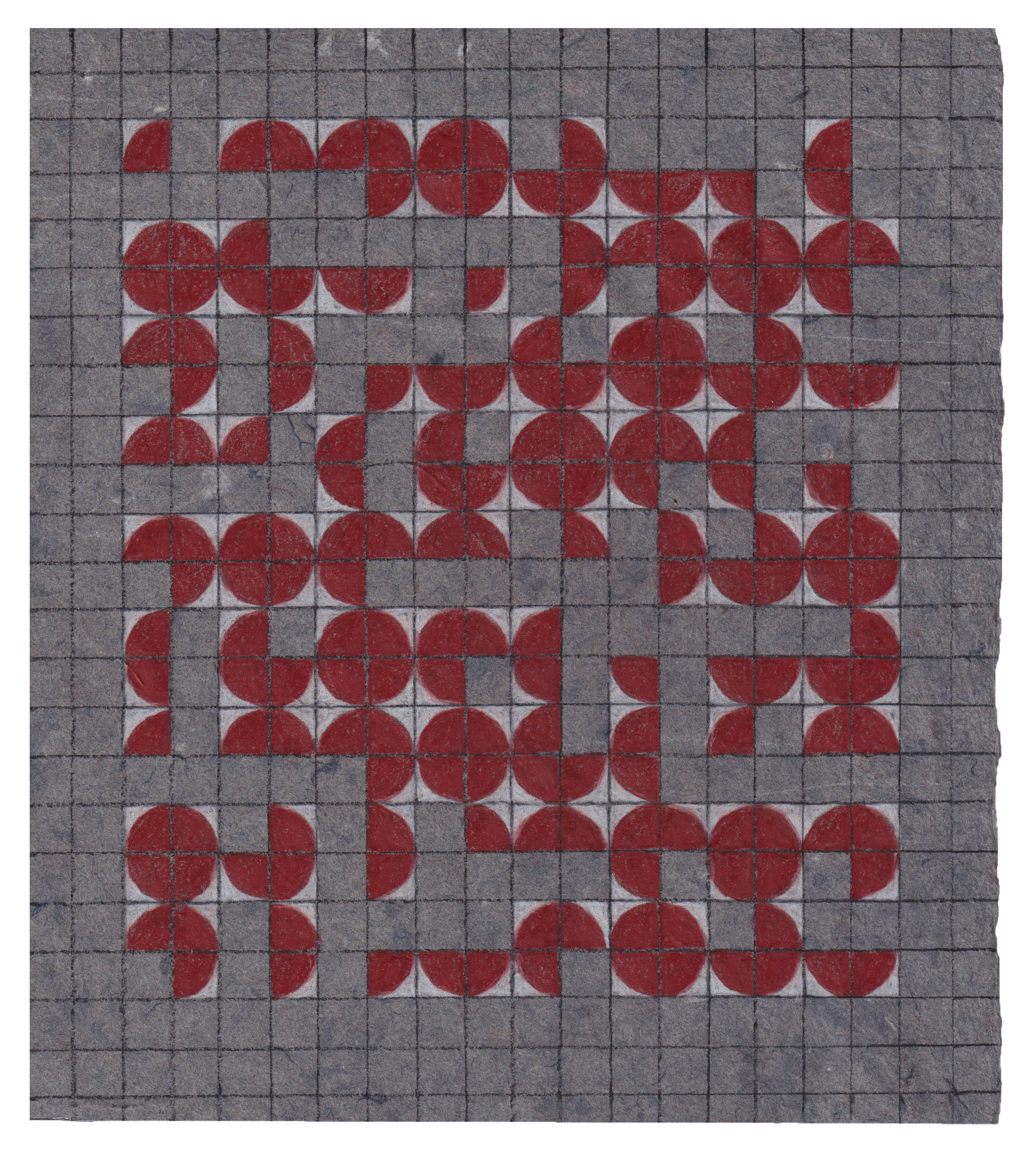 piece of the pie, denim, 20 x 22.5 cm