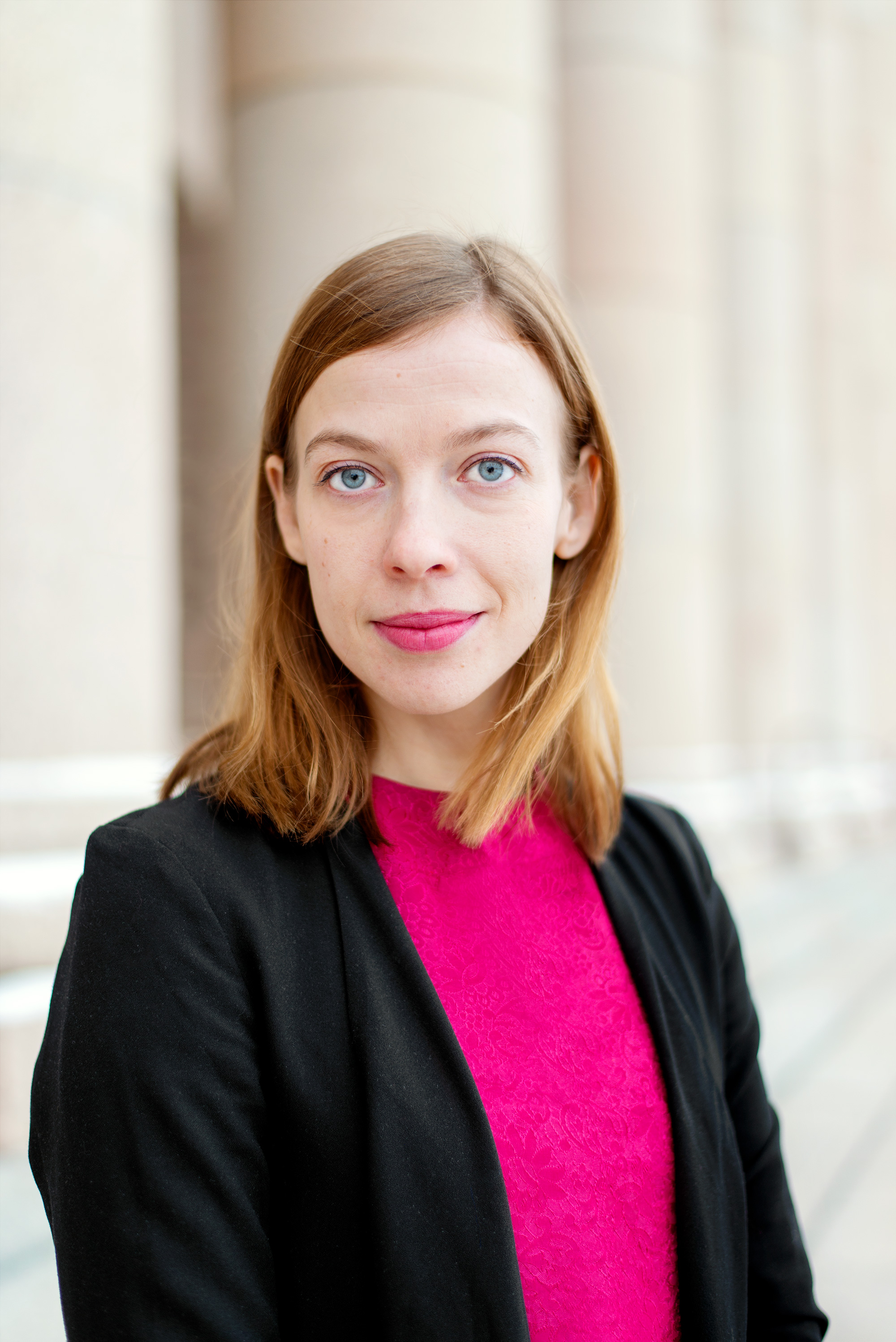 Vasemmistoliiton puheenjohtaja Li Andersson. 2019.