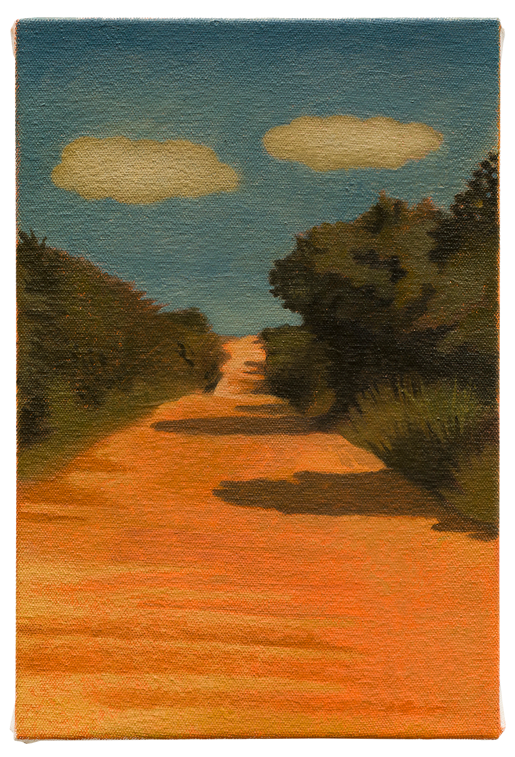"Caminho", 2022, óleo sobre tela
