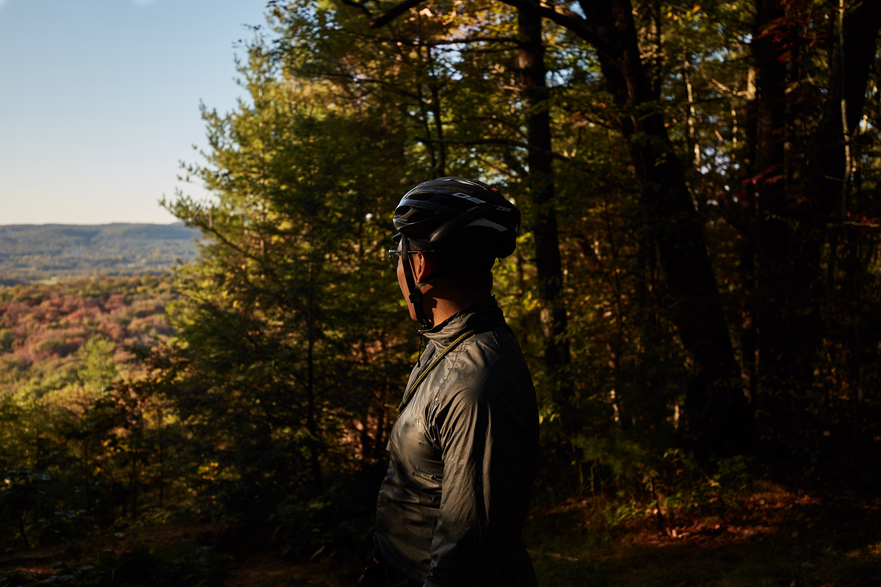 First viewpoint in Lenox Mountain Reserve