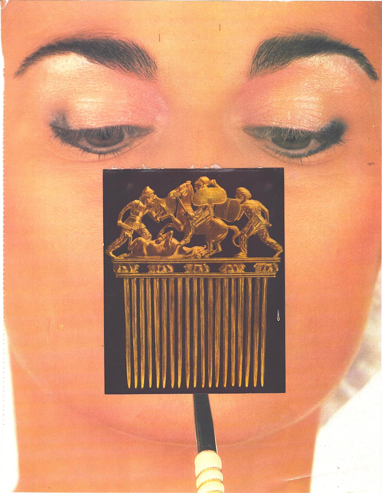 Beauty XVII, 2017, photomontage, 21 x 28 cm