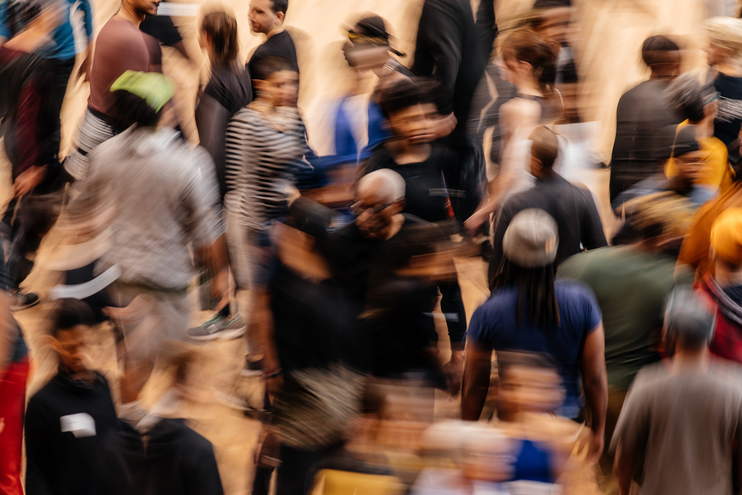Bill T. Jones, rehearsals for Deep Blue Sea for The New York Times