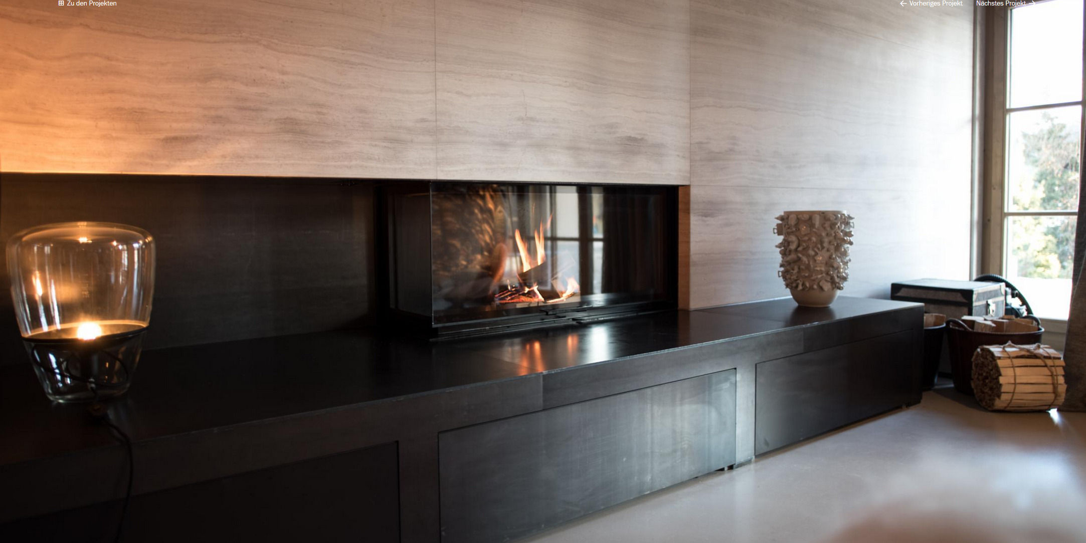 Ausführung Cheminée