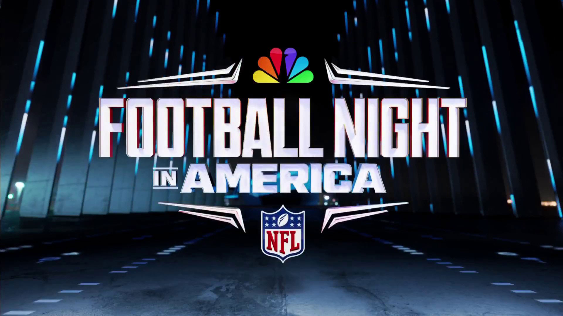 Sunday Night Football on NBC - New year, new logo. 