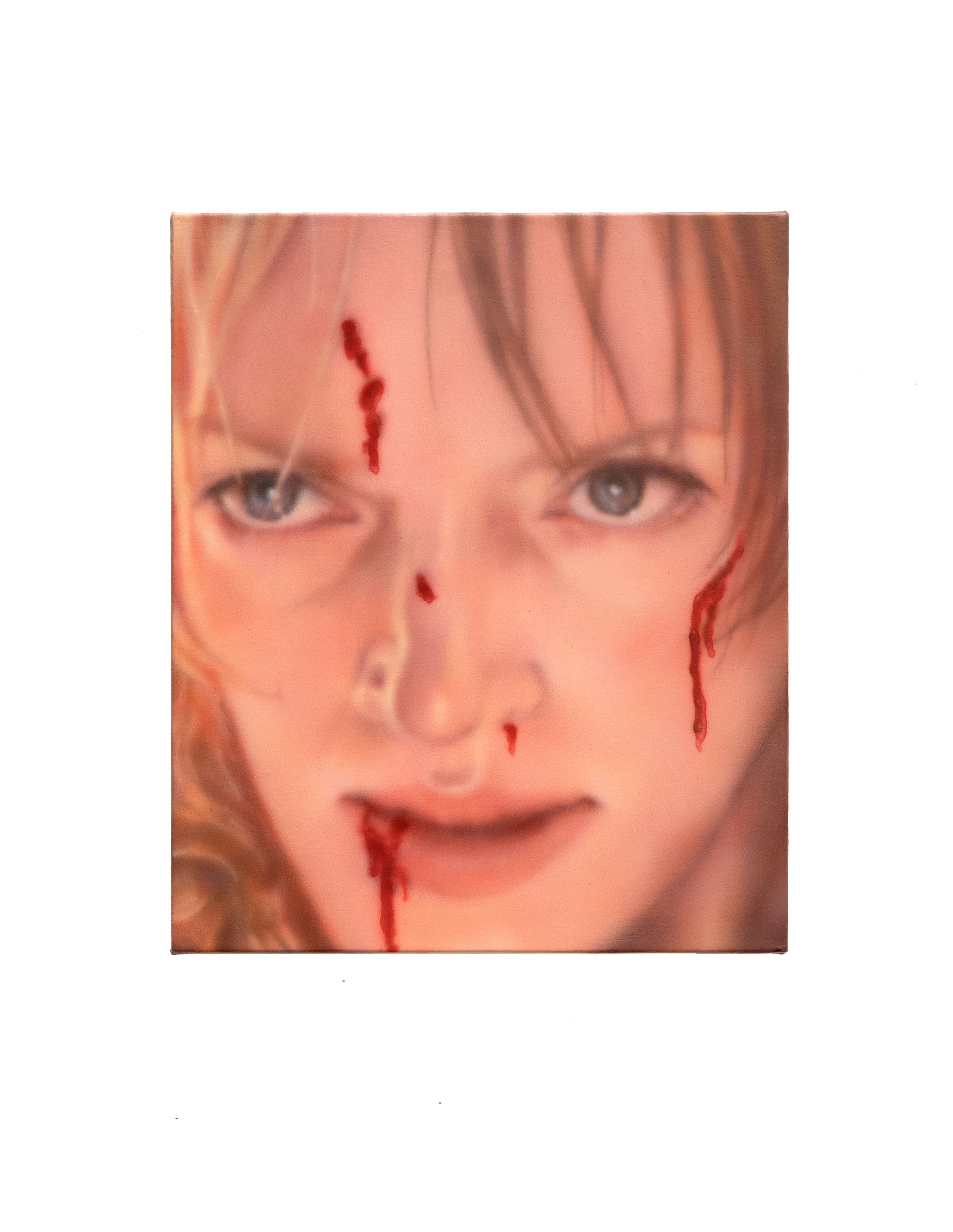 Where'd all the crows go? acrylic on canvas, 18x15 in, 2024