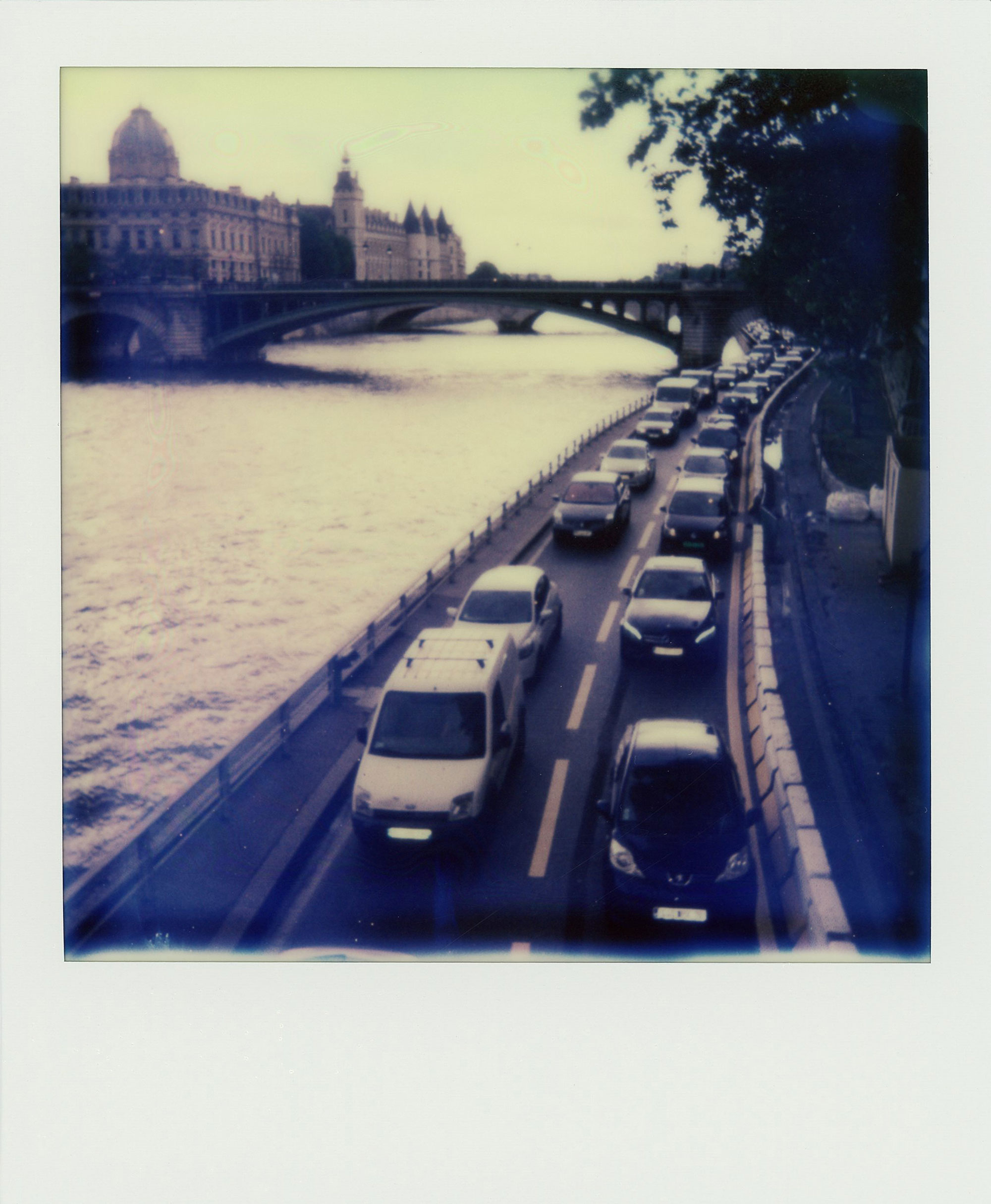 Car (Polaroid), Paris, France, 2016