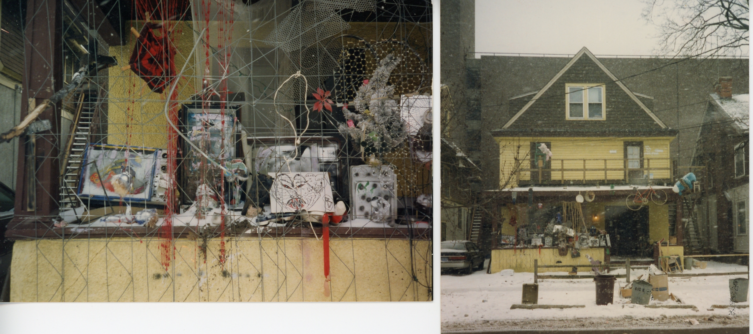 1995 Ann Arbor E Jefferson House, my first art punk house