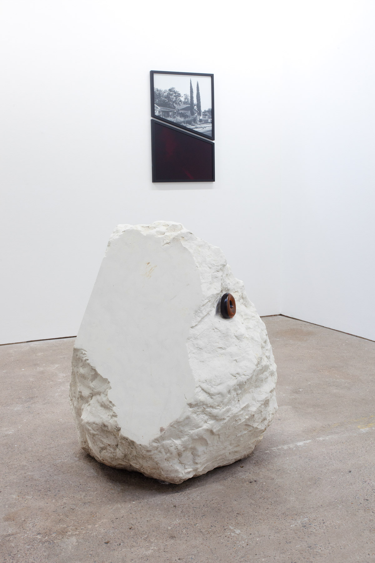 When she touches her hair she is thinking about the other men in her lifeChalk, ebonised lime, wax,87 x 104 x 100cmUnique2014