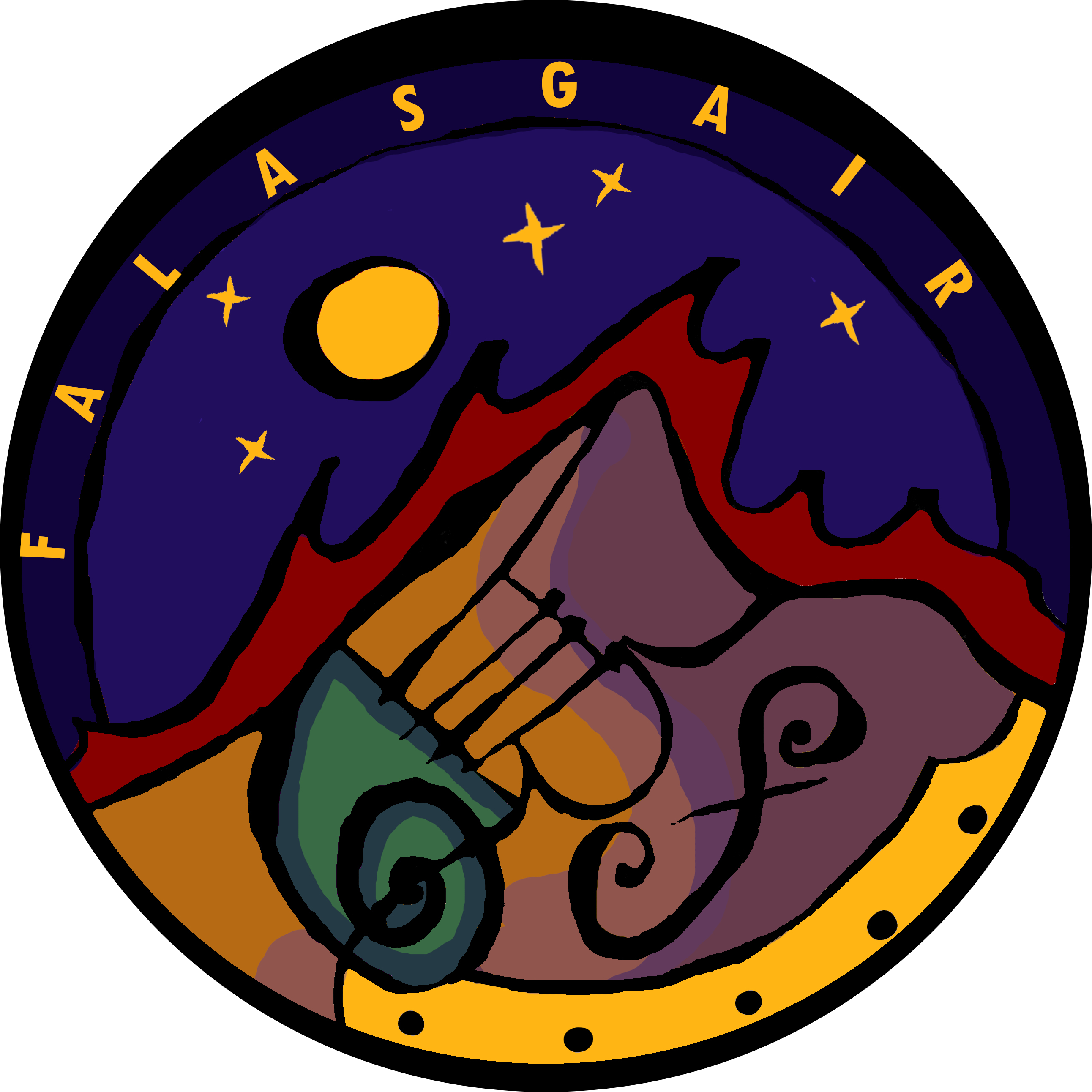 Logo for Falasgair band