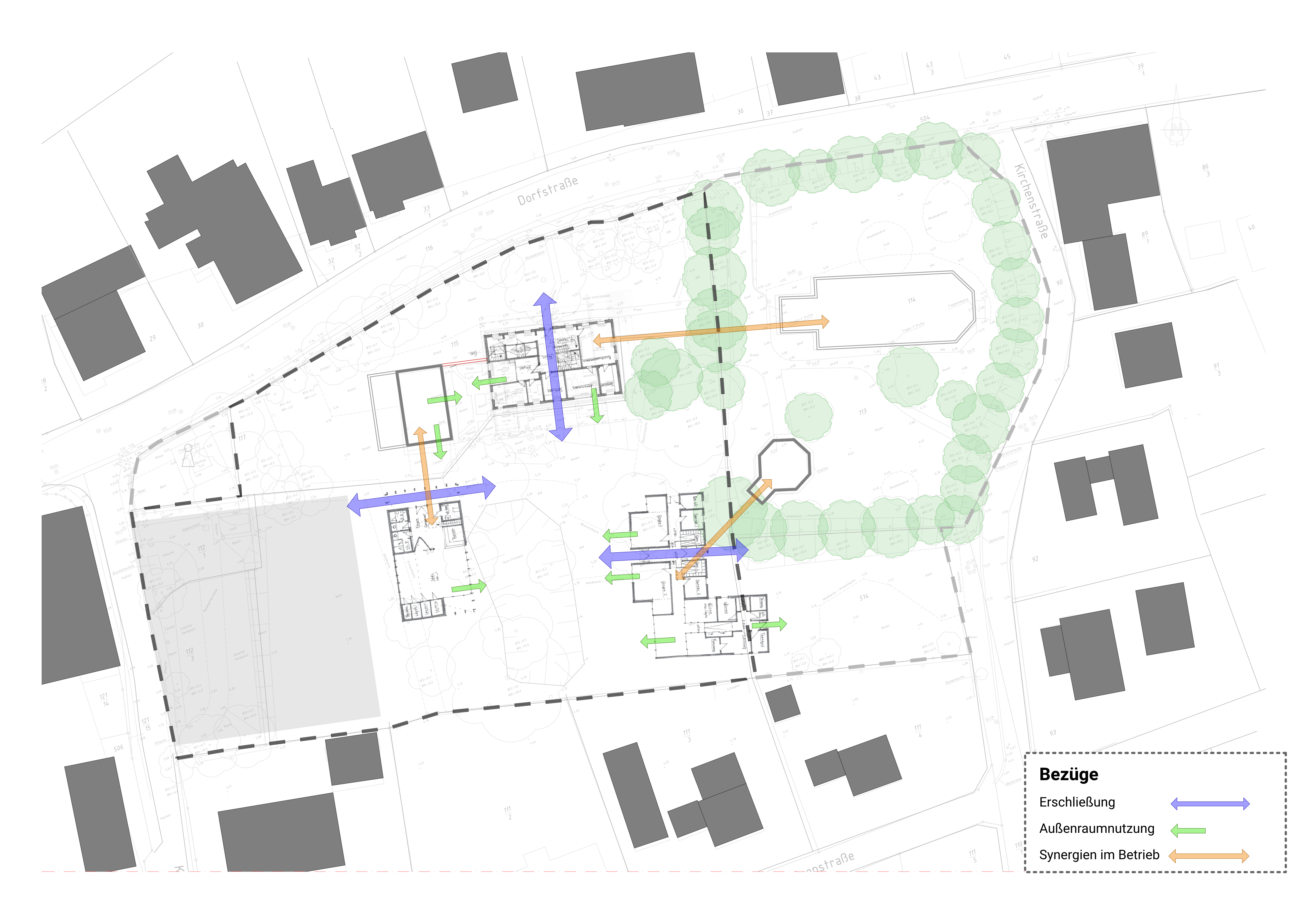 Lageplan Bezüge