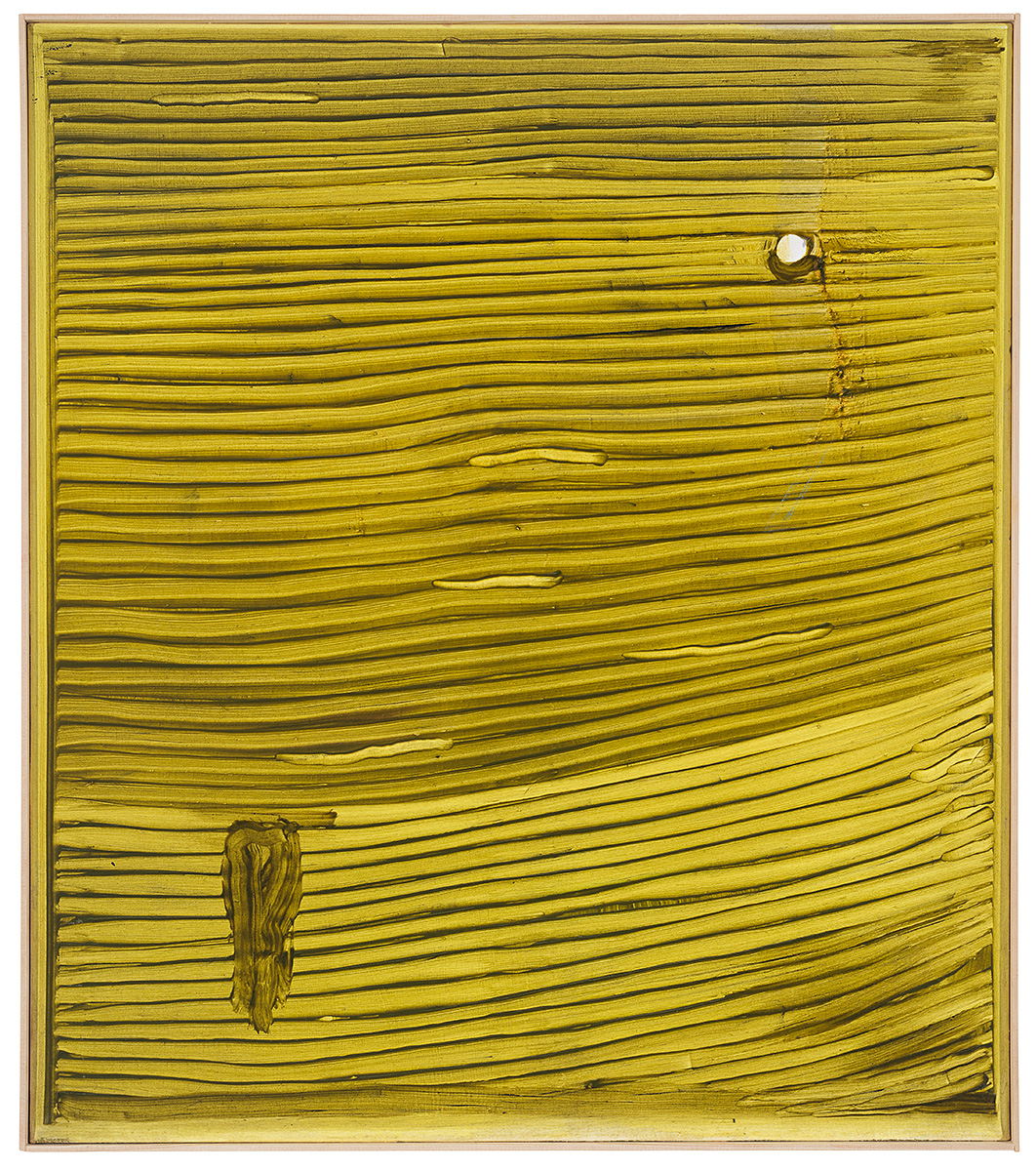 untitled / 100 x 80 cm / oil on nettle / Andreas Lech 2022