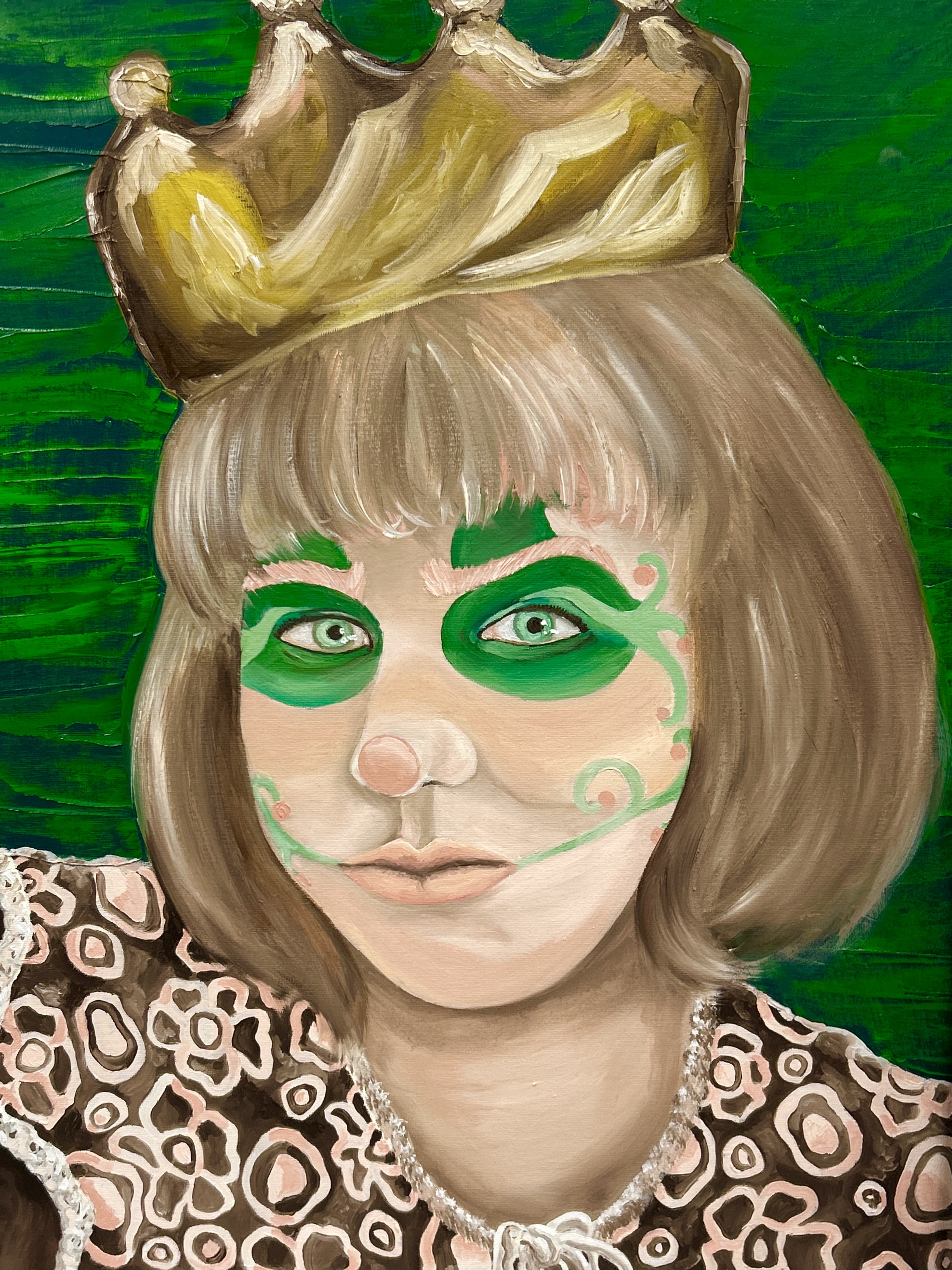 Spiritedoil on canvas panel, 18x24 inches, 2023