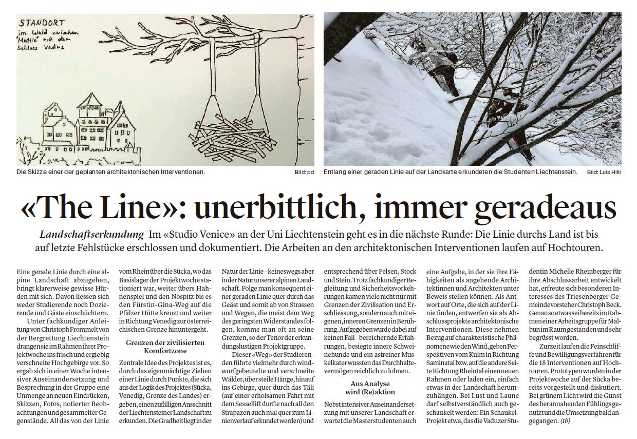 Published in Vaterland. April 13 2018