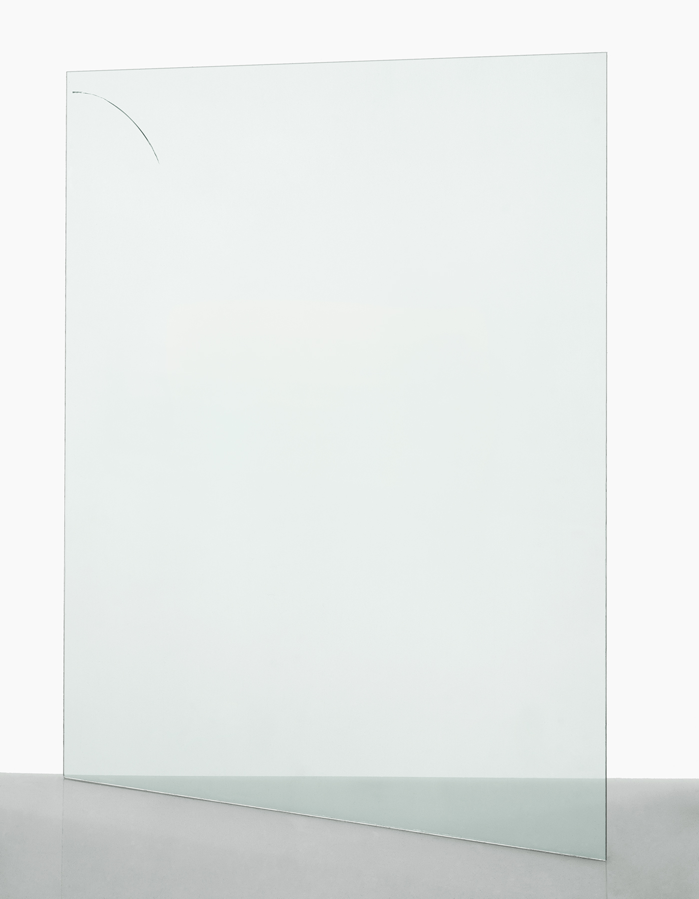 American Still Life, Glass with Crack, 1991