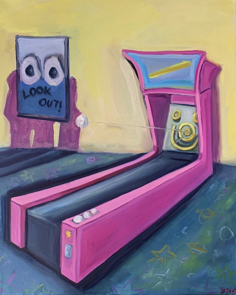 oil painting i did that inspired this project