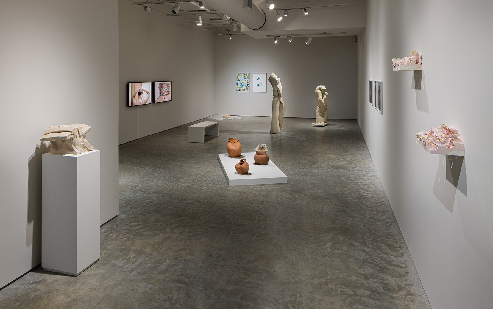 Installation view of "In Absentia," 601Artspace. Photo by Etienne Frossard.