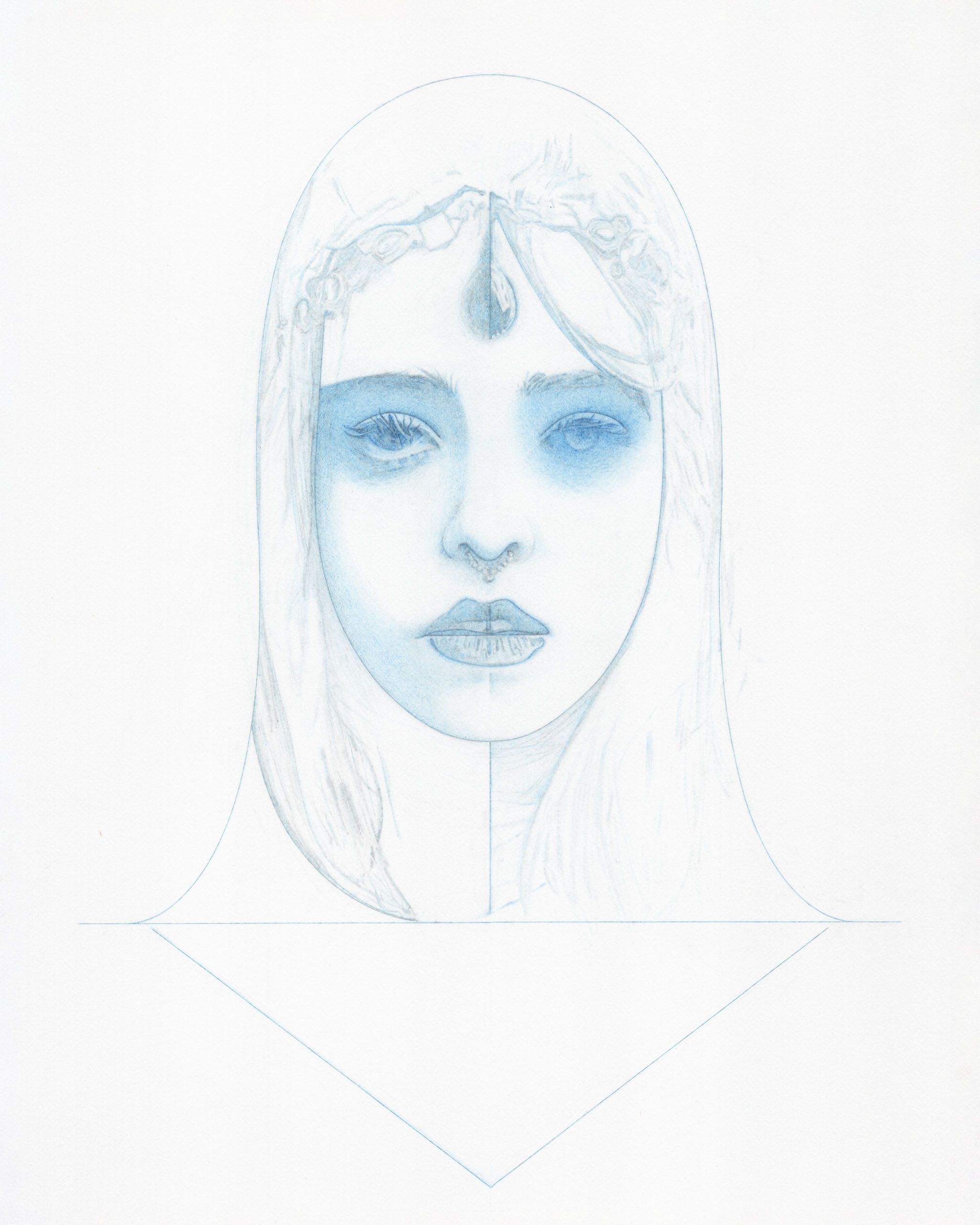 mah54 11x8.5 colored pencil and graphite on paper 2019