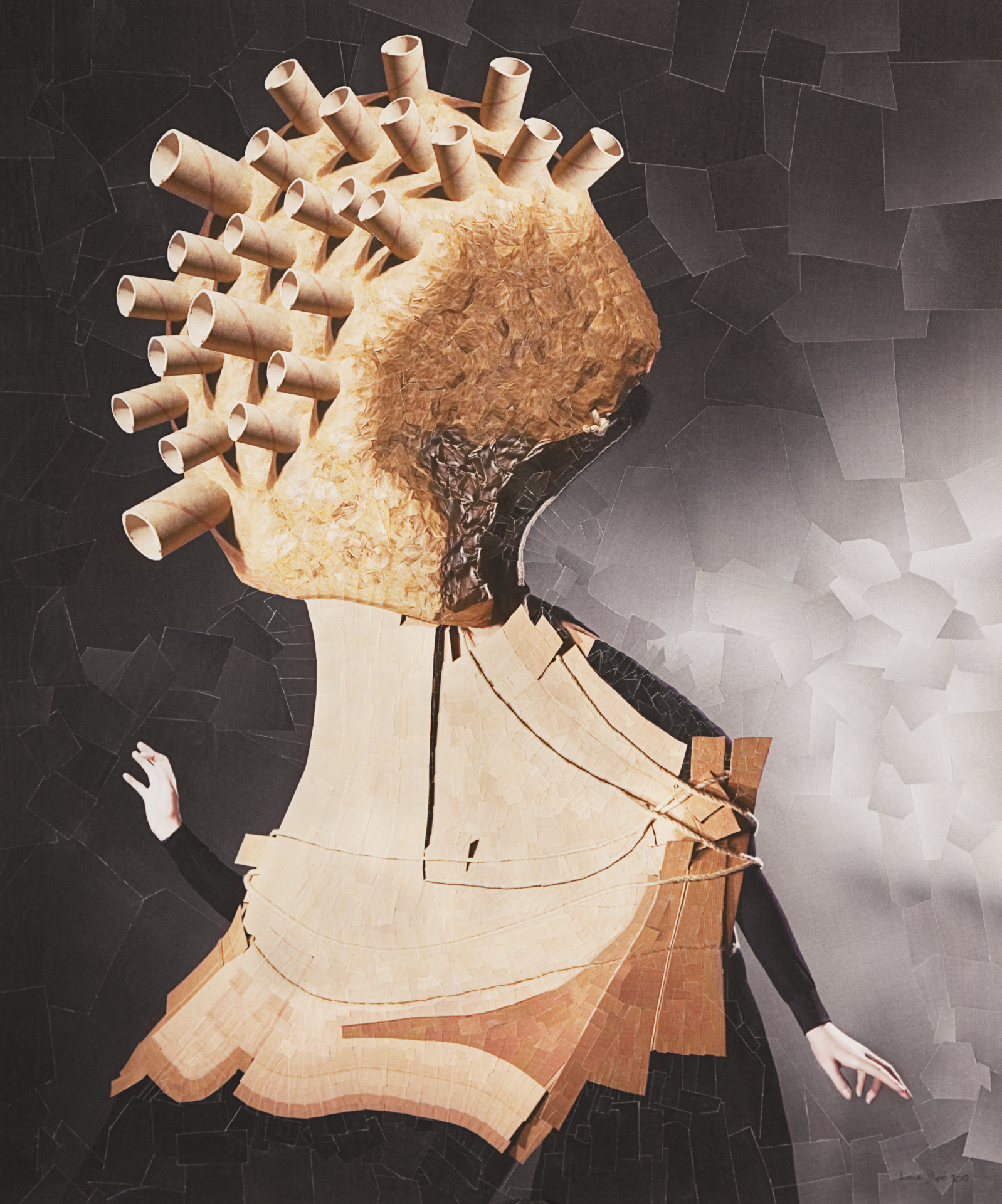 With Madame Peripetie and Alphabeton for Kinki Magazine, 2010, 20 x 24 inches