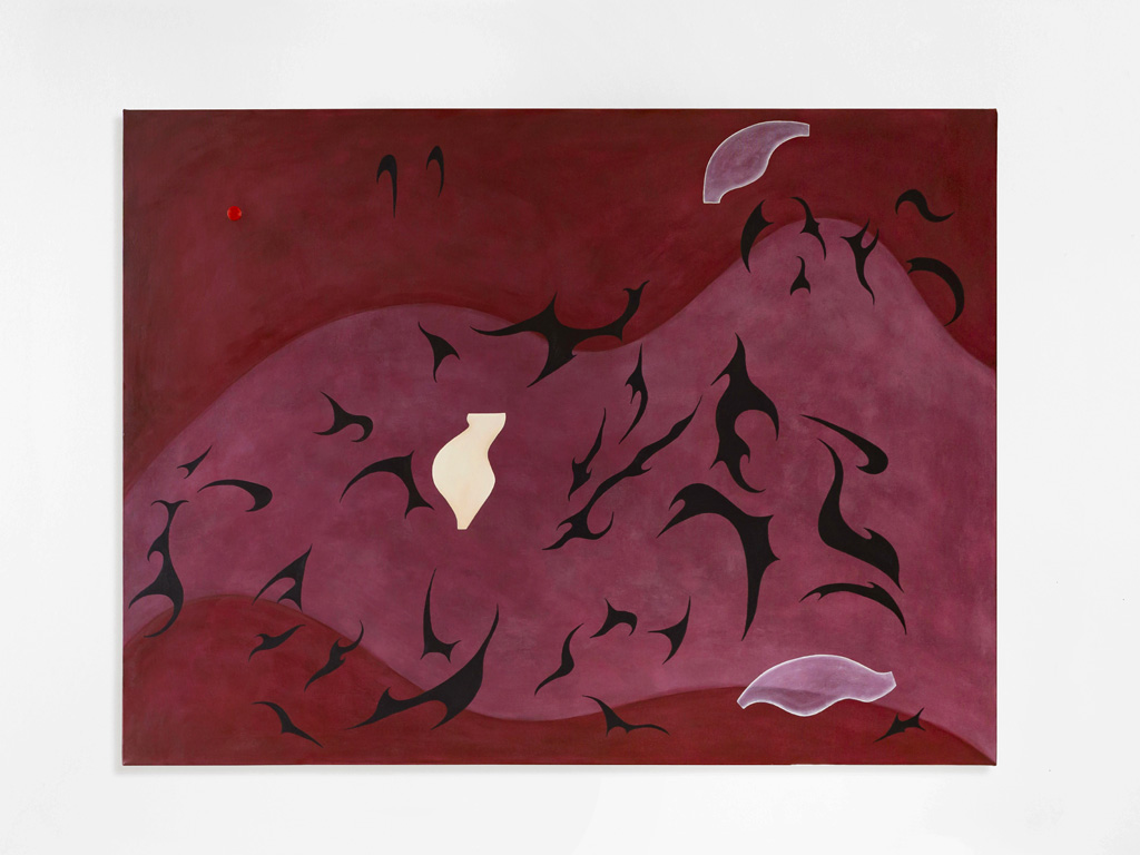 The Massacre of the Innocents, Acrylic and oil on canvas, 40 x 30 inches, 2021