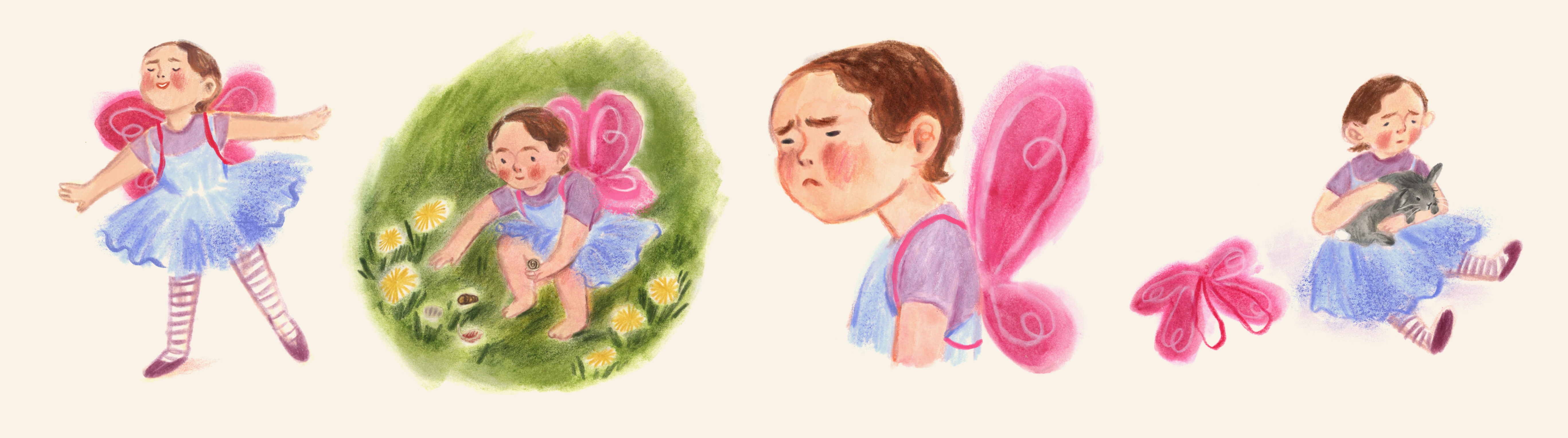 Character studies, fairy girl