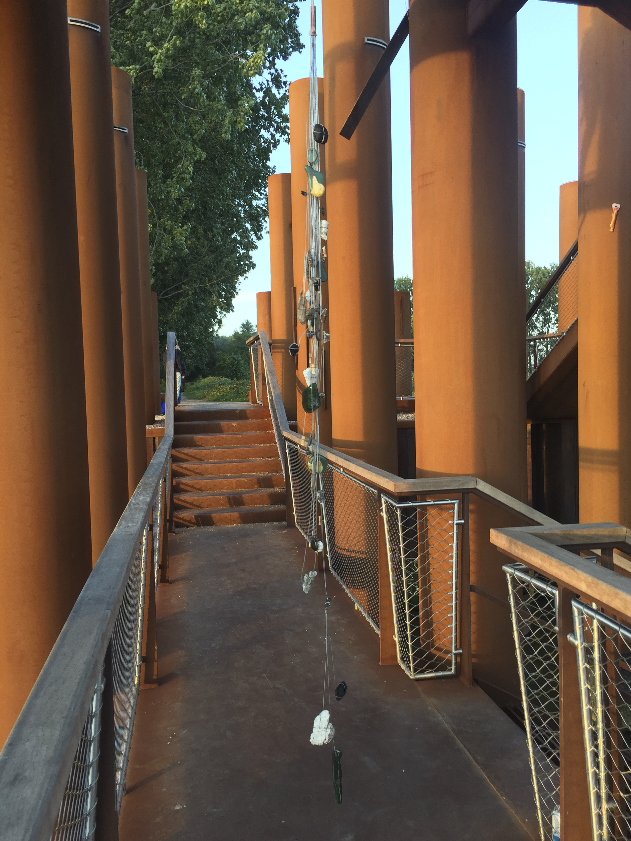 Bat Island. Outdoor initiativ, sculpture park. With artists Jamie Kane, Daphne Simons Rotterdam 2020