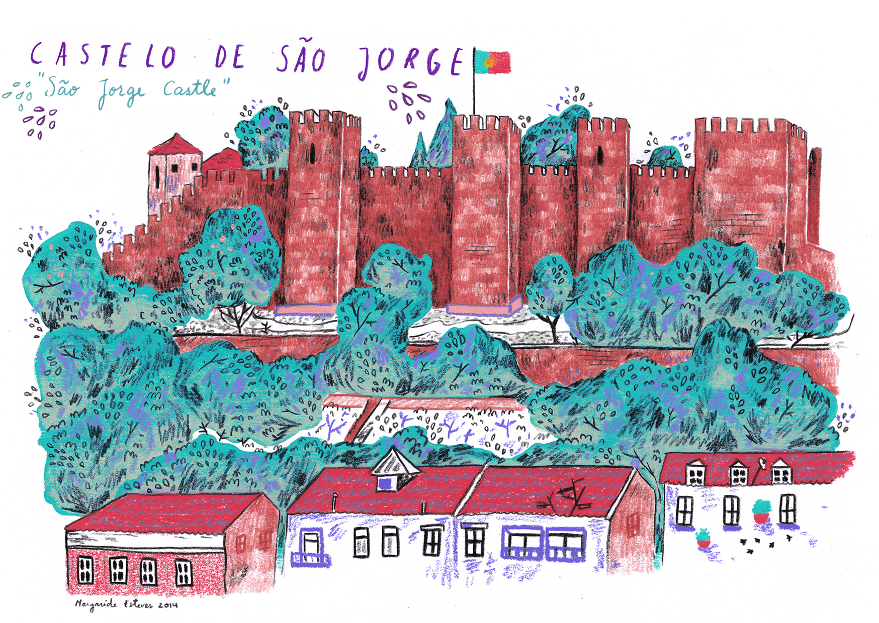 São Jorge Castle in Lisbon