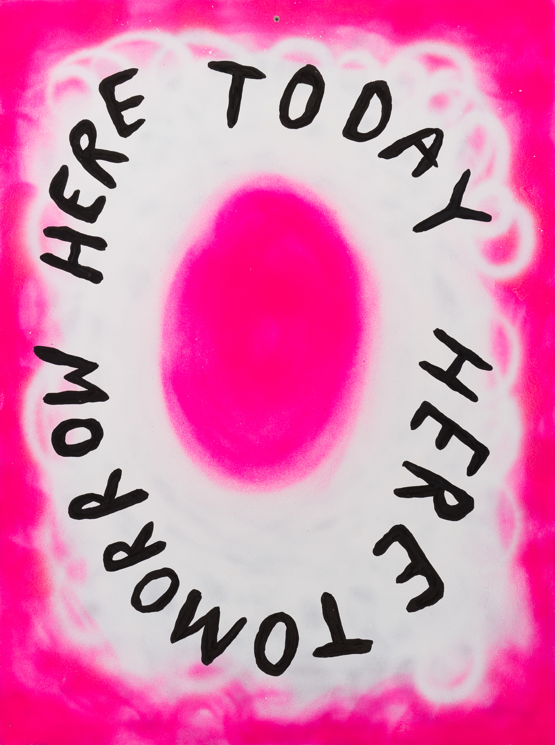 Today and tomorrow. 2017Acrylic on cardboard80 x 60 cm