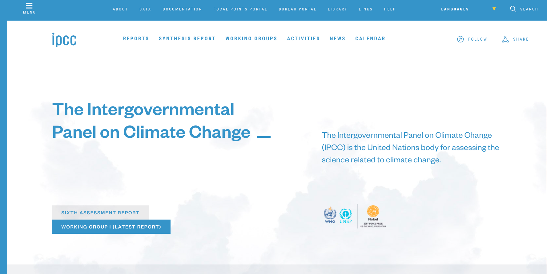 The IPCC Website