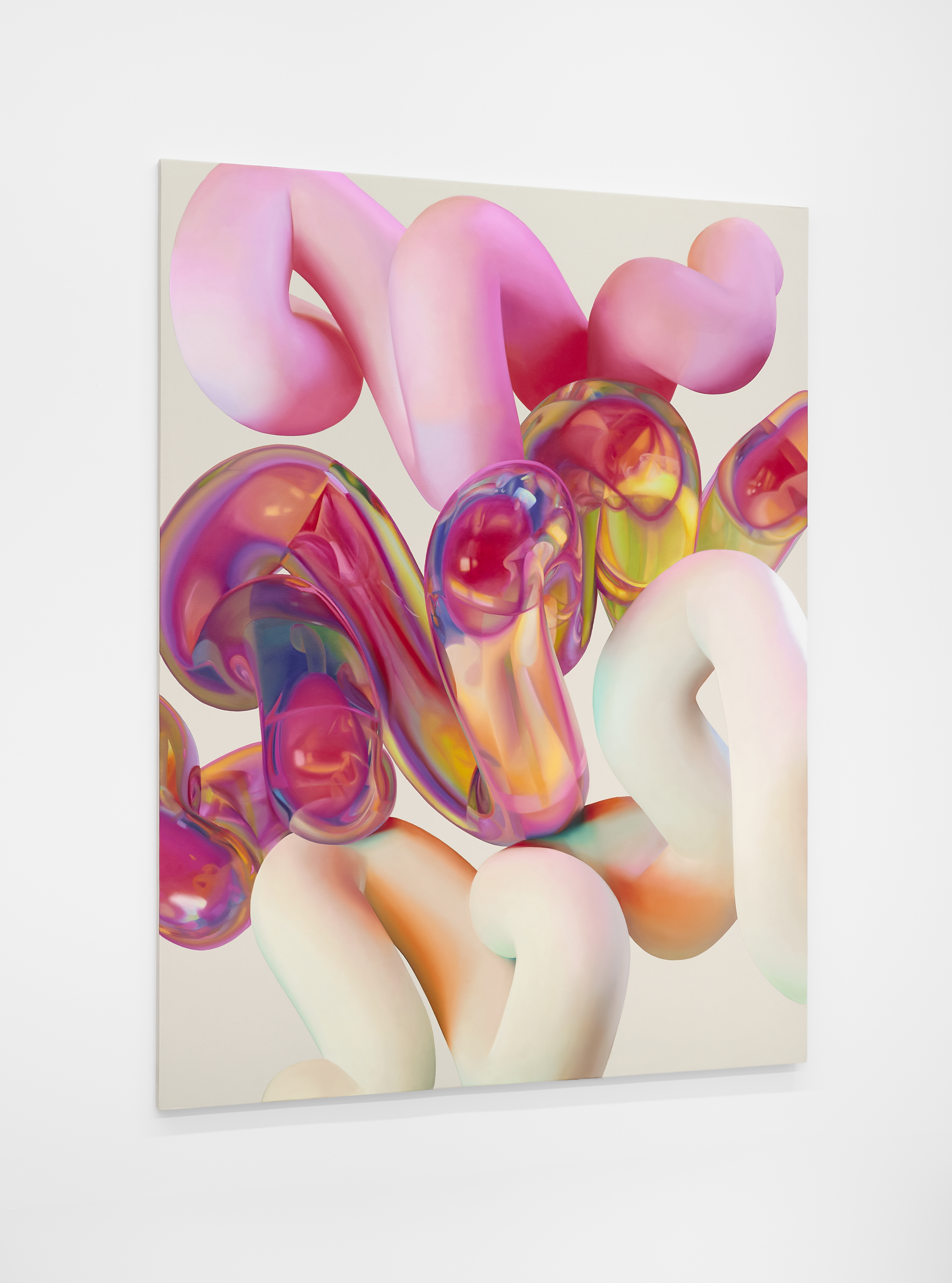 Soft Body Dynamics 70, Oil on canvas 72" x 92" 2022