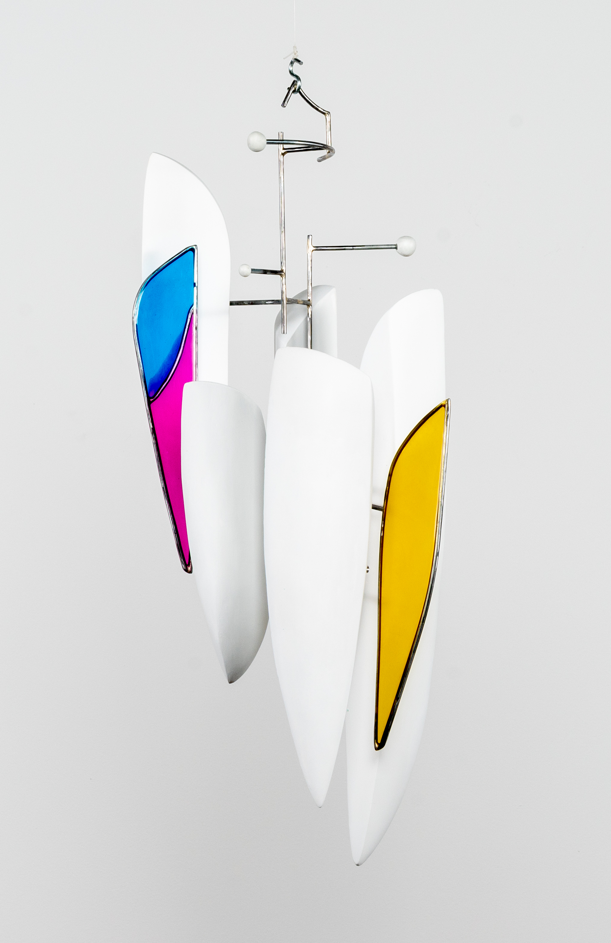 Above the Horizon, 2025, Mixed Media, 21 x 10 x 8 inches
