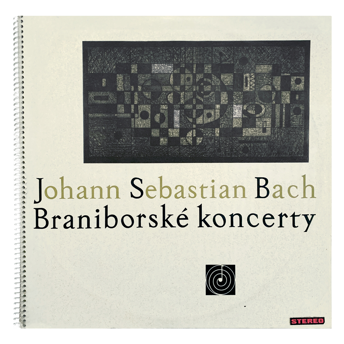 Supraphon DV 6200-01 Johann Sebastian Bach - Brandenburgische Konzerte Ars Rediviva - Milan Munclinger Design: Jirí Kubiček (credited)
