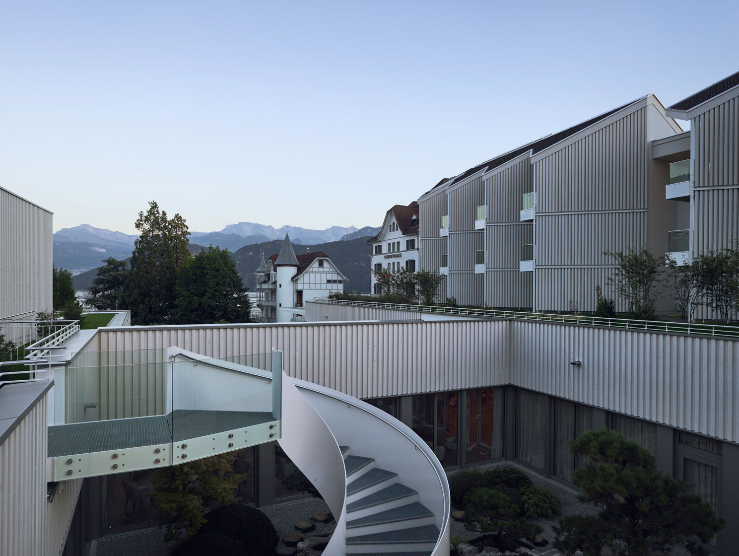 DAVIDE MACULLO ARCHITECTS - CHENOT PALACE - WEGGIS, SWITZERLAND