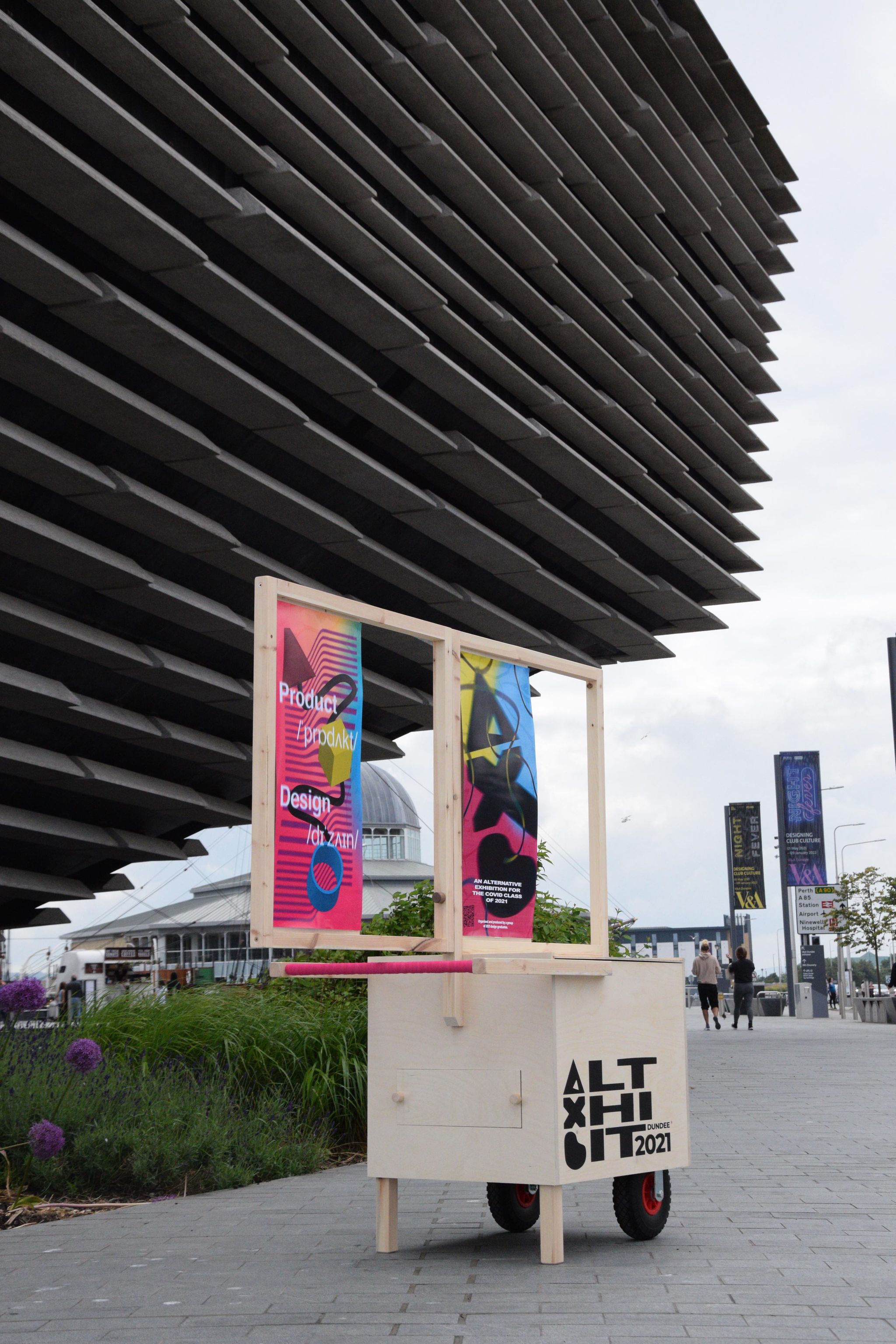 Altxhibit, 2021, alternative degree show in compliance with COVID regulations in Dundee, Scotland