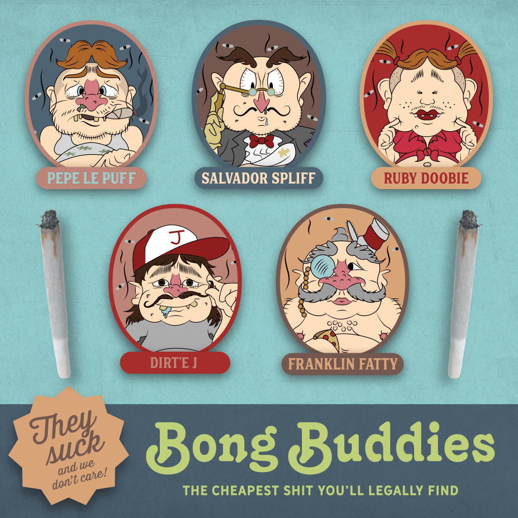 Bong Buddies Social Media Graphic