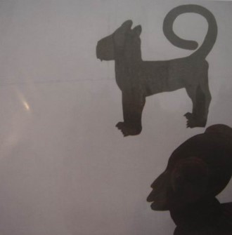 注視 - 0918。Gaze - 0918。oil paint.canvas, 90 x 90CM 2009 