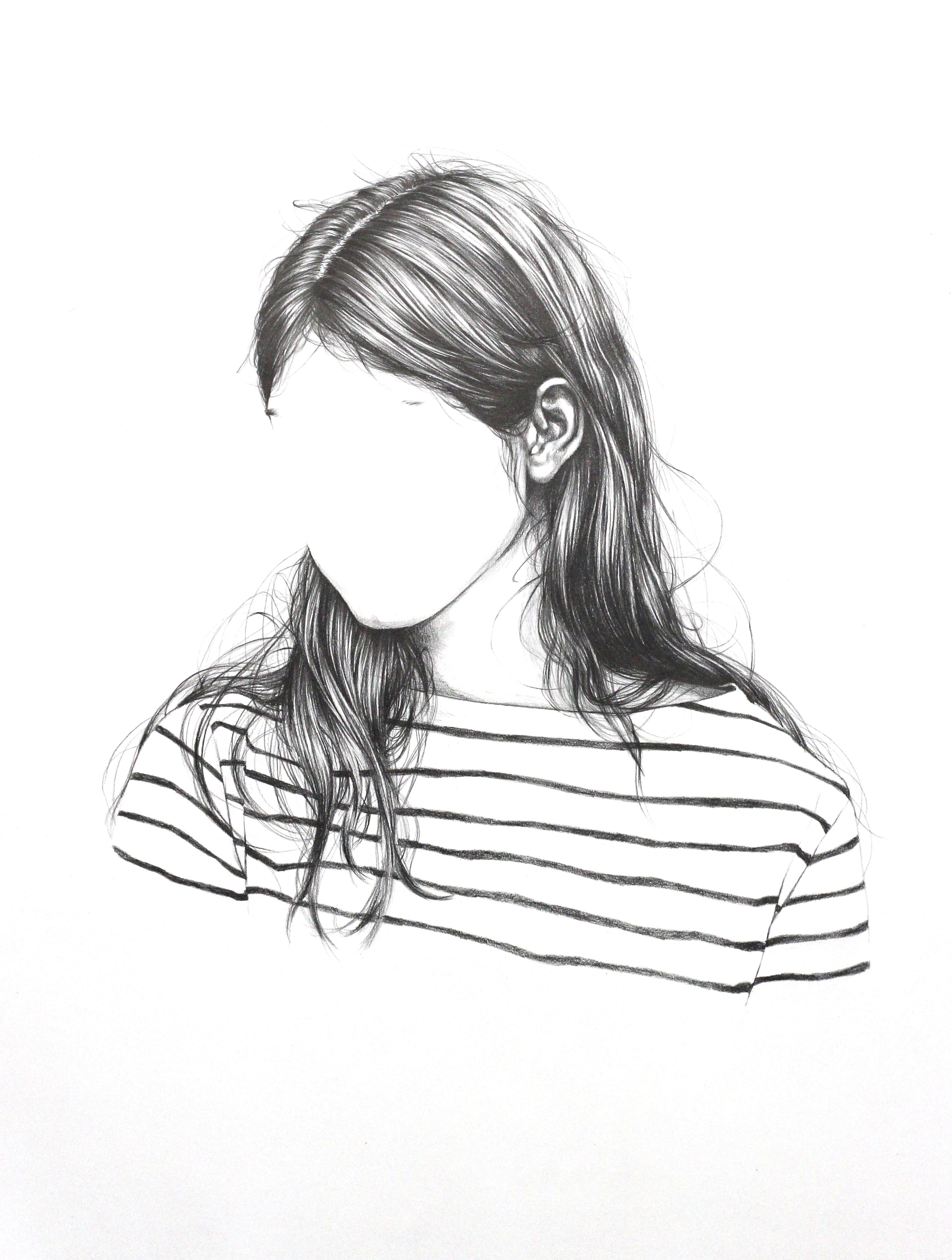 Landmarks and Features D, Graphite on Paper, 25.5 x 20", 2021