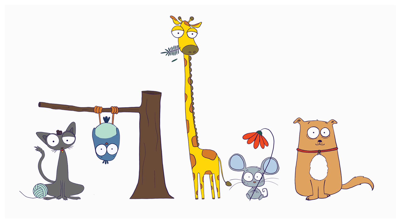 The animations emplemented in the drawings.