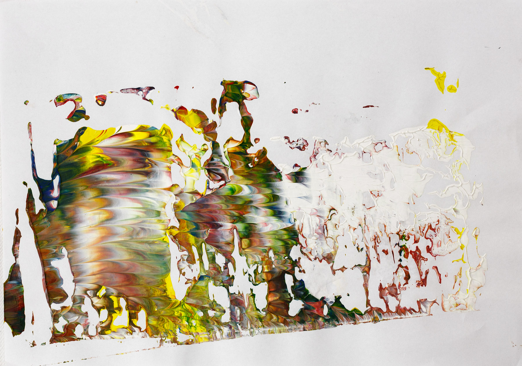 o.T.Acryl auf Papierca. 22 x 29 cm