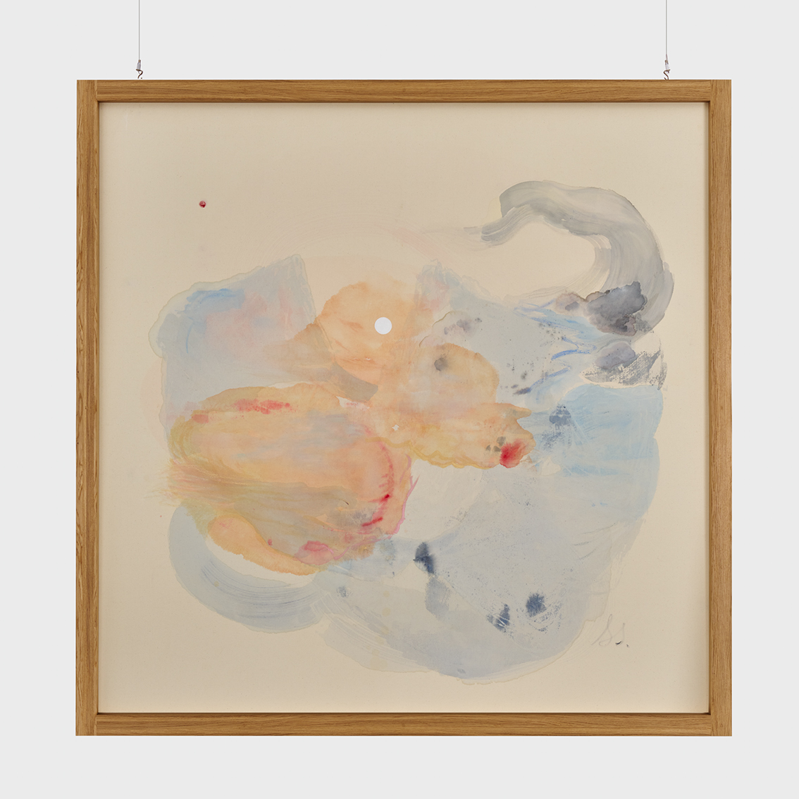 The Other Side, acrylic on canvas, 2024, 214 × 214 cm (framed). Photo: Mengqi Bao. Courtesy of the artist and Perrotin.