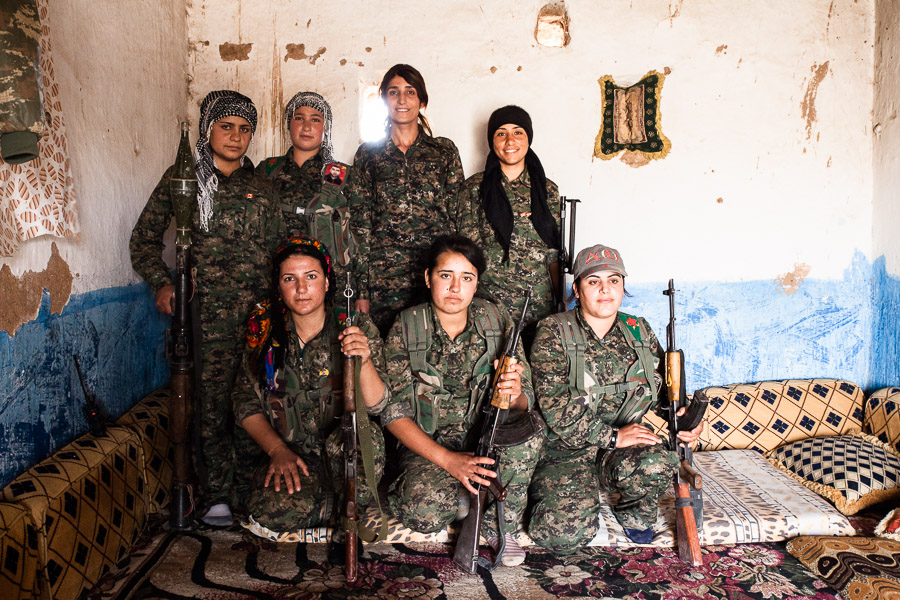 YPJ in Rojava