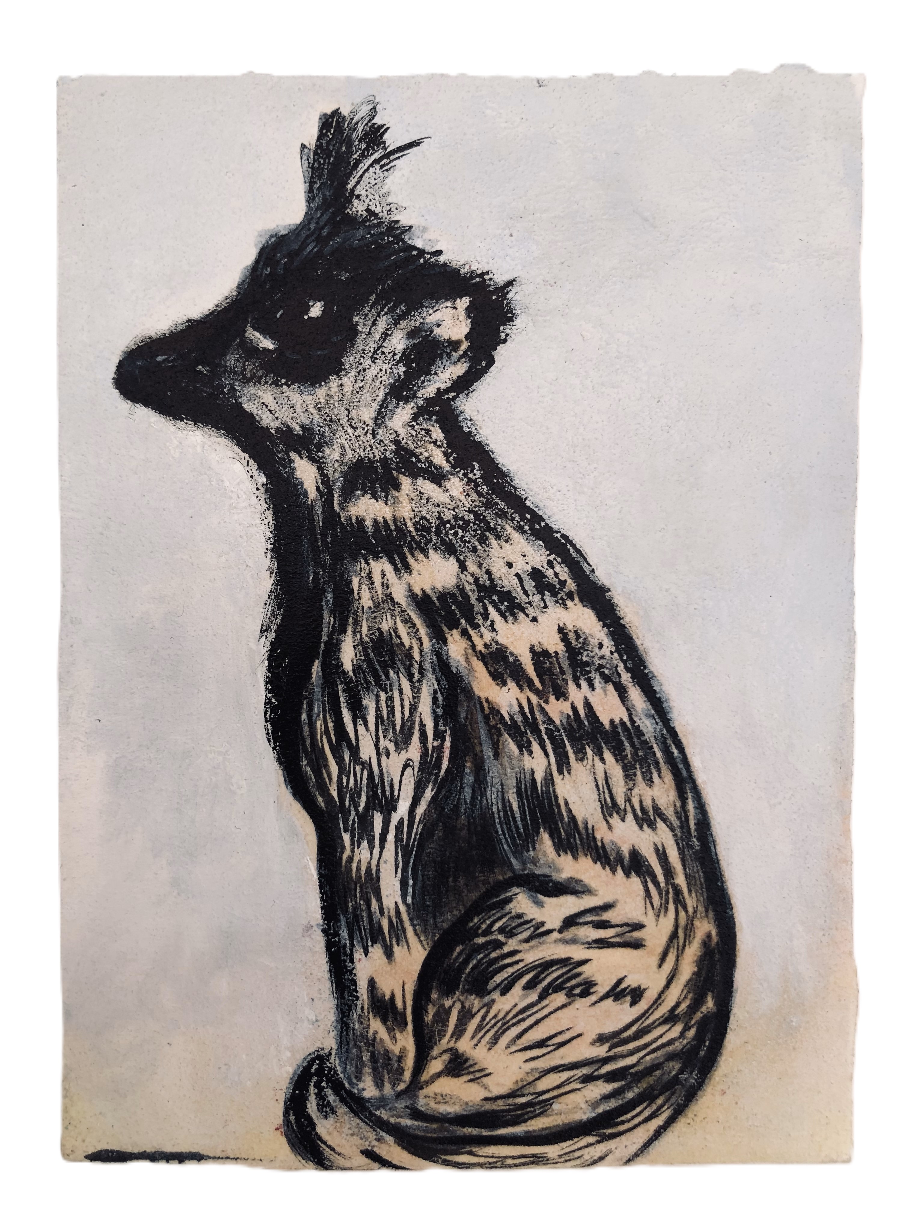 N.C. - Mixed media on paper - 16x12 cm