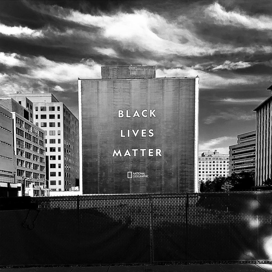 BLM/NATGEO / West of 17th Street NW, National Geographic Museum / June 26, 2020 / Photo: Kendall Dorman @wdarchitects