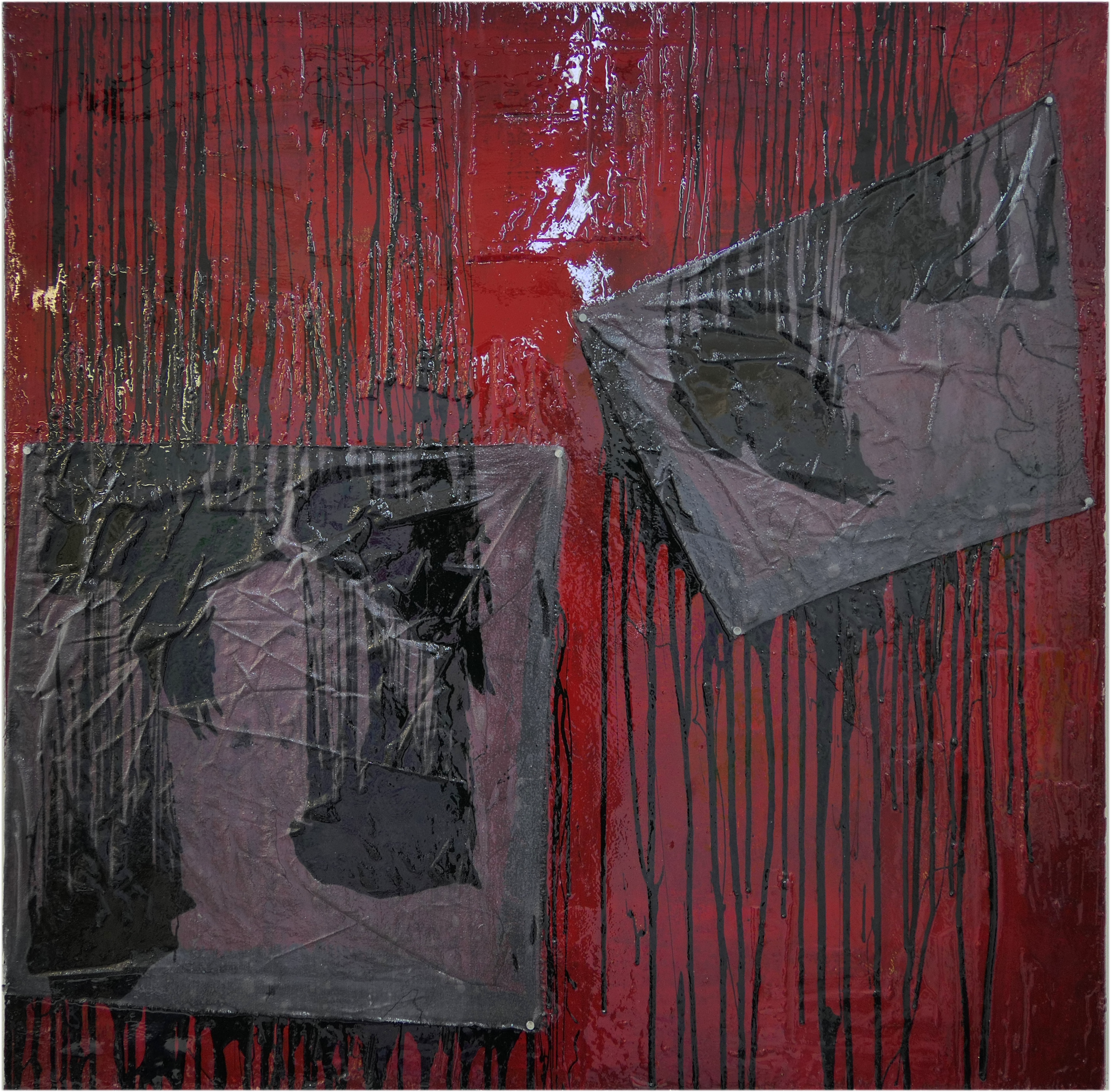 004D // Mixed Media on Board // 120x120cm // 2019