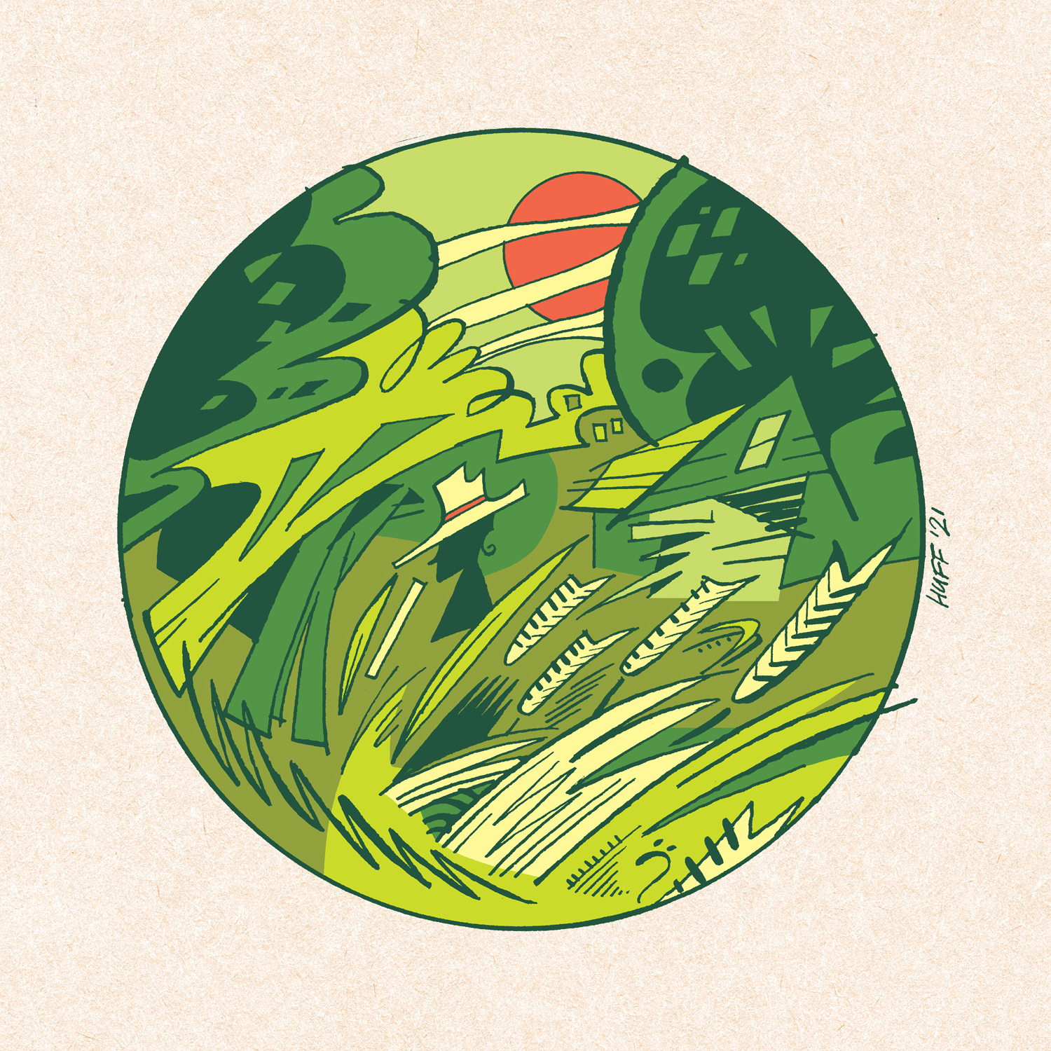 illustration for H.C. McEntire poster