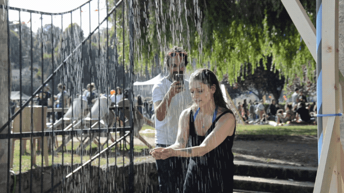 2017 - Le Grand Splash - Avec Juliette Gelli, pour le Macki Music Festival, Carrières sur Seine